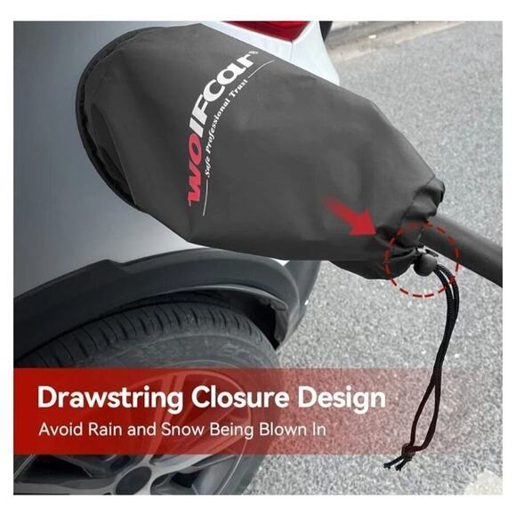 WOLFCAR EV Charger Cover, Waterproof EV Charging Port Cover Outdoor, Double-Side - Picture 5 of 8